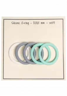 Go Handgemaakte Siliconen O-Ring (5 stuks)