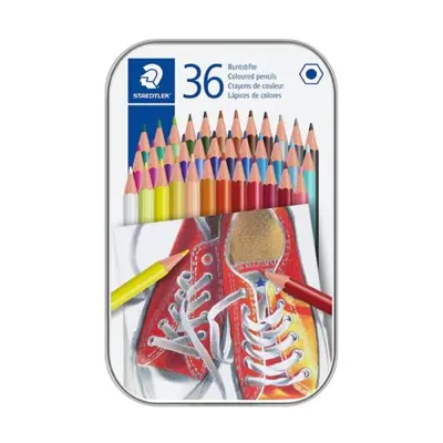STAEDTLER Crayons de couleur, 36 pièces