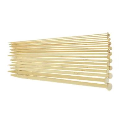 Set truien, licht bamboe, 2-10 mm, 18 maten, 35 cm