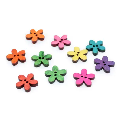 HobbyArts Tirettes Fleur, 20 mm, 10 pcs