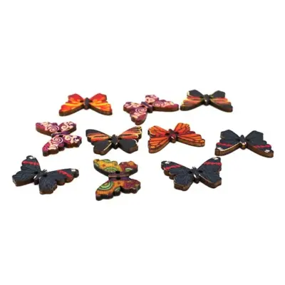 HobbyArts Tirettes Papillon, 25 mm, 10 pcs