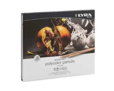 Crayons de couleur Lyra Rembrandt, 24 pièces