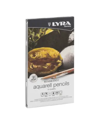Crayons de couleur Lyra Rembrandt Aquarell, 12 pièces