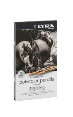 Crayons à dessin Lyra Rembrandt, 12 pièces