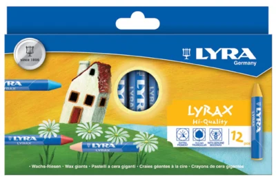 Krijt Lyra Lyrax, 12 stuks