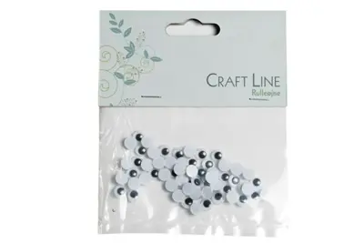 Craft Line Oeils roulants 6 mm, 60 pcs