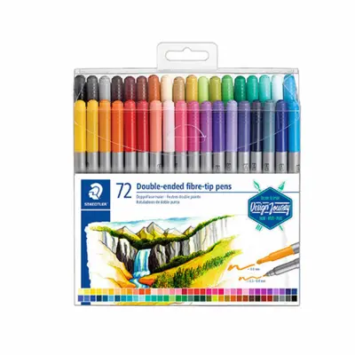 STAEDTLER Duotusser, 72 pièces