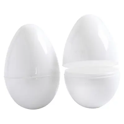 Eieren Mat wit, 8,8 cm x 5,5 cm, 12 st