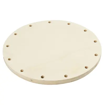 Rieten achtergrond 18 cm x 10 mm