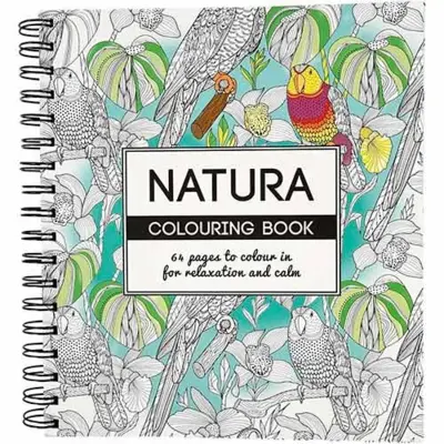Livre de coloriage Natura 19,5 x 23 cm, 64 pages