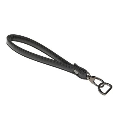 Go Handmade Taskerem med mørkegrå lås, 16 cm Sort