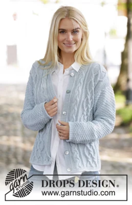Veste 205-6 Winter Delight de DROPS Design