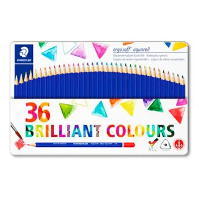 STAEDTLER ergosoft aquarelle Crayons de couleur, 36 pcs