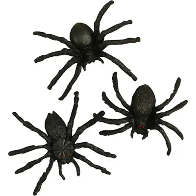 Spinnen, 4 cm, 10 st