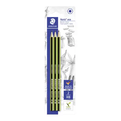 STAEDTLER Noris Eco-potloden, 3 stuks