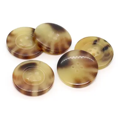 HobbyArts Boutons en résine 28 mm, 5 pcs