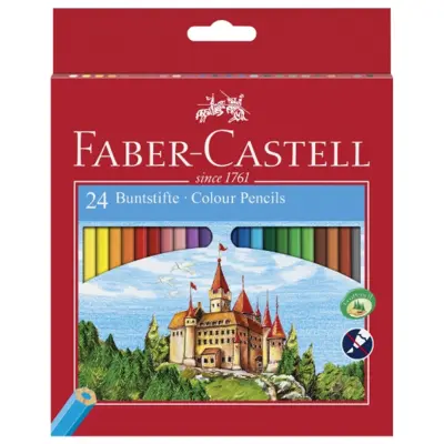 Faber-Castell Crayons de couleur emplacement 24 pcs