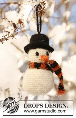 0-801 Frosty le bonhomme de neige par DROPS Design