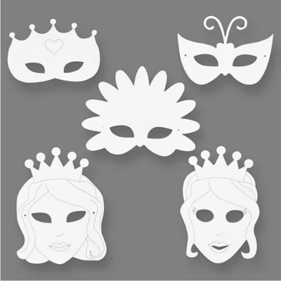 Masques d'aventure, 16 pièces