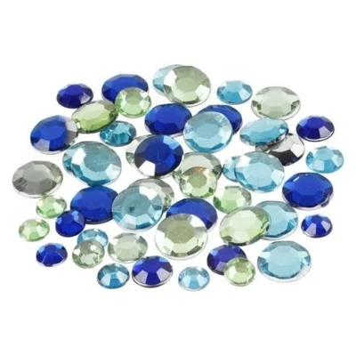 Bleu / vert, Rond