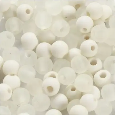 Perles en plastique, 40g