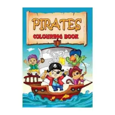 A4 Piraten 2 kleurboek, 16 pagina&#39;s