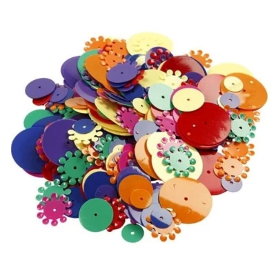 Pailletter, Runde, 35 g