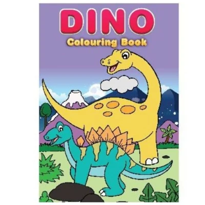 A4 Dino kleurboek, 16 pagina's