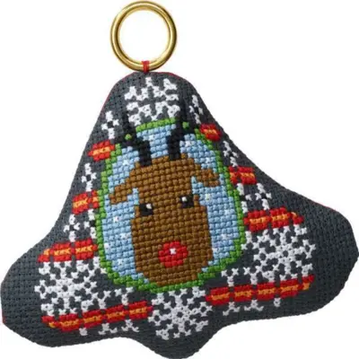 Bell Moose kersthanger borduurpakket