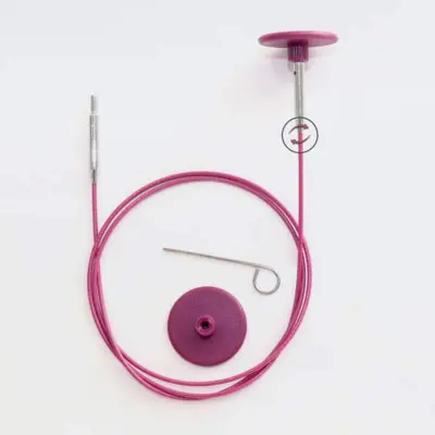 KnitPro roestvrijstalen draaikabel (40-150 cm)