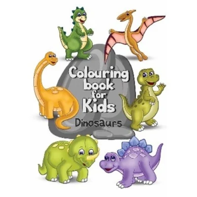 Dinosaurussen A4 kleurboek voor kinderen, 16 pagina&#39;s