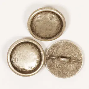 DROPS Met Speld (Zilver) Knoop 20 mm (#529)