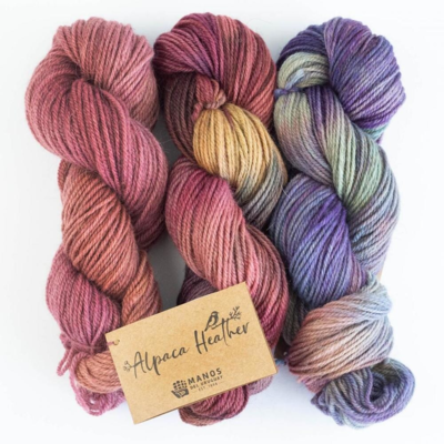 Manos del Uruguay Alpaca Heather Space Dyed Hand dyed