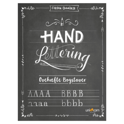 Hand Lettering Cahier d'exercices Lettres