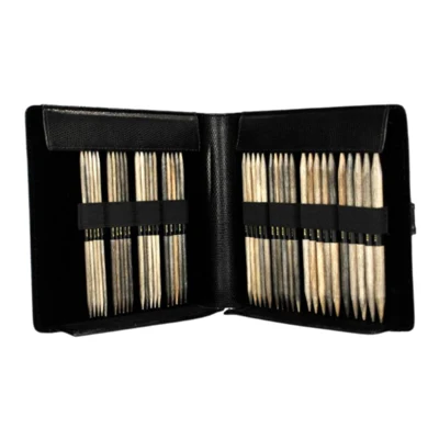 LYKKE Sokbreinaaldenset Driftwood, Zwart, 15 cm (4.00-9.00 mm)