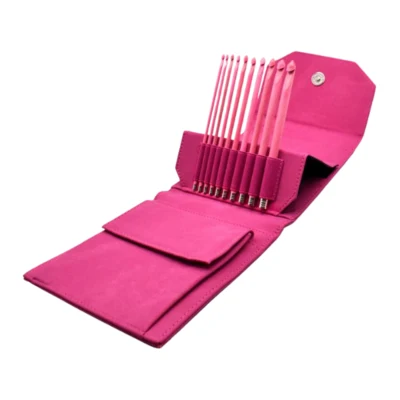 LYKKE Haaknaaldenset Blush, Fuchsia, 15 cm