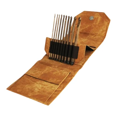 LYKKE Haaknaaldenset Umber, Tan, 15 cm