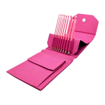 LYKKE Set de Crochets Blush, Magenta, 15 cm