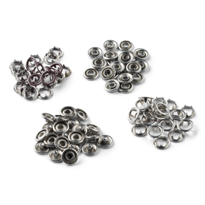 LindeHobby Boutons-pression, 20 pcs, 9.5 mm