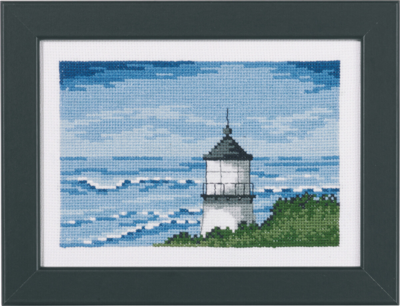 Kit de Broderie Phare 18 x 13 cm