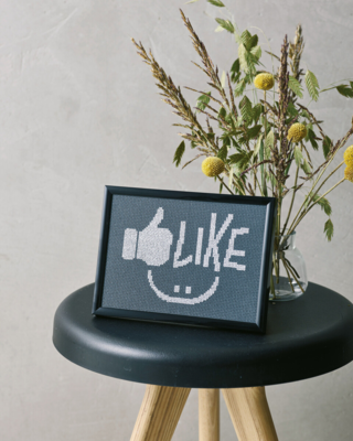 Kit de Broderie Like!! 18 x 13 cm