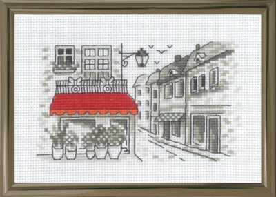 Kit de broderie Le marquise rouge R5794 15 x 10 cm