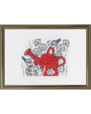 Kit de Broderie Arrosoir R5794 10 x 15 cm