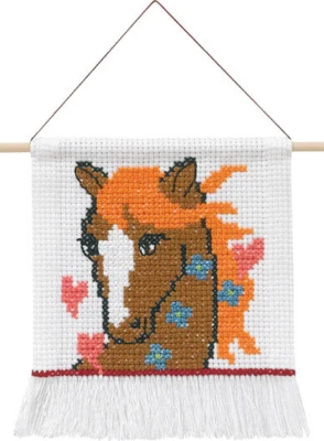 Borduurpakket MFK Paard 5119/18 16 x 18 cm