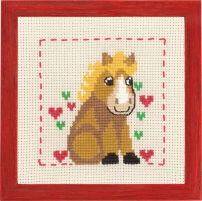 Kit de Broderie MFK Cheval R/5387 19 x 19 cm