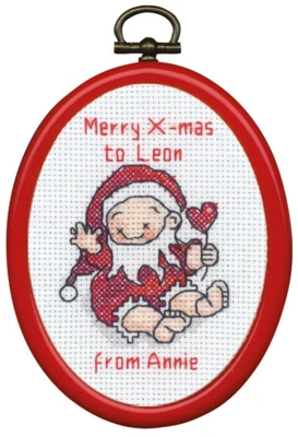 Kit de broderie Lutin assis m/5961/30 7 x 9 cm
