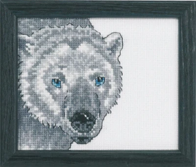 Kit de broderie Ours polaire R5497 9 x 11 cm