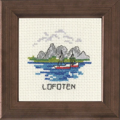 Borduurpakket Lofoten 10 x 10 cm R5370