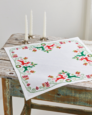 Kit de Broderie Renne 54 x 54 cm