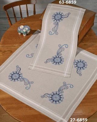 Kit de Broderie Mandala 80 x 80 cm